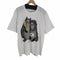 クレイジーシャツ CRAZY SHIRTS USA製 袖シングル クリバンキャット クルーネックTシャツ メンズ import:L