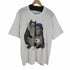クレイジーシャツ CRAZY SHIRTS USA製 袖シングル クリバンキャット クルーネックTシャツ メンズ import:L
