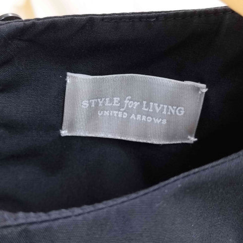 ユナイテッドアローズ UNITED ARROWS STYLE for LIVING SFL PE/CTN ノースリーブ ワンピース レディース FREE