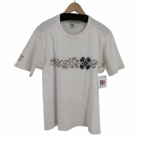 クレイジーシャツ CRAZY SHIRTS USA製 コーヒーダイ サーフ クルーネックTシャツ メンズ import:M