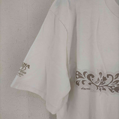 クレイジーシャツ CRAZY SHIRTS USA製 コーヒーダイ サーフ クルーネックTシャツ メンズ import:M