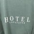 ラファイエット Lafayette HOTEL ロゴプリントTシャツ メンズ JPN:XL