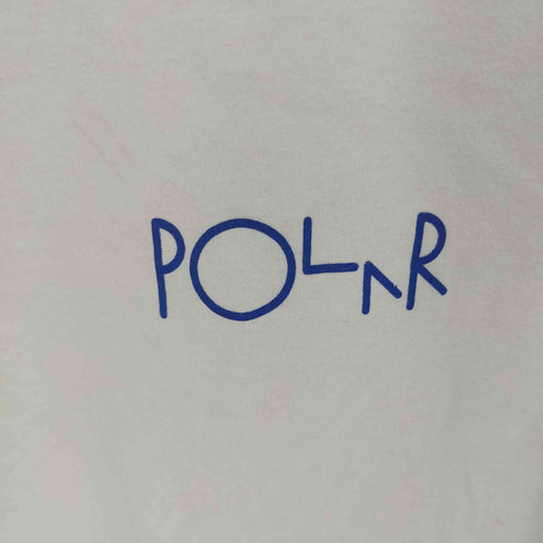 ポーラースケートカンパニー POLAR SKATE CO. スケボー Tシャツ RACING L/S TEE 袖プリ メンズ import:XL