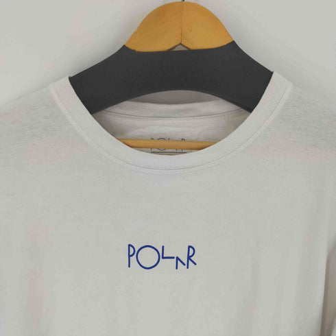ポーラースケートカンパニー POLAR SKATE CO. スケボー Tシャツ RACING L/S TEE 袖プリ メンズ import:XL