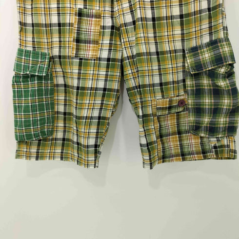ステューシー Stussy 90-2000s AUTHENTIC OUTER GEAR チェックショーツ ハーフパンツ メンズ 34