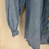 ヴィンテージブルー VINTAGE BLUE USA製 デニムブラウス レディース import:M