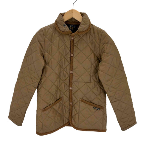 ラベンハム LAVENHAM 英国製 コーデュロイパイピング キルティングジャケット レディース UK:36