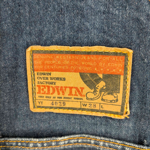 エドウィン EDWIN 4029 デニムオーバーオール レディース