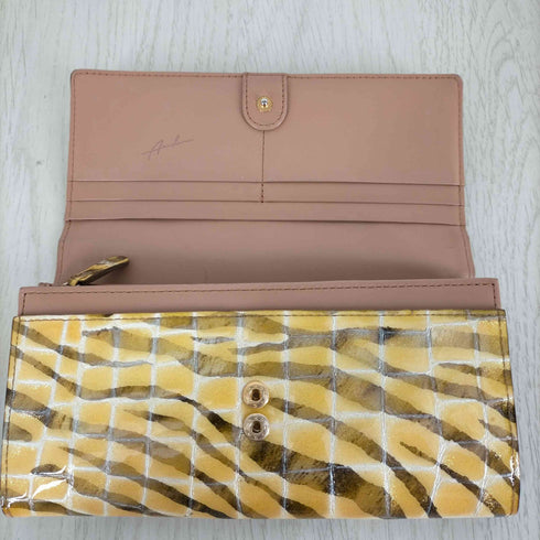 - ARUKAN ダイヤモンドパイソン ギャルソン レザー財布 レディース