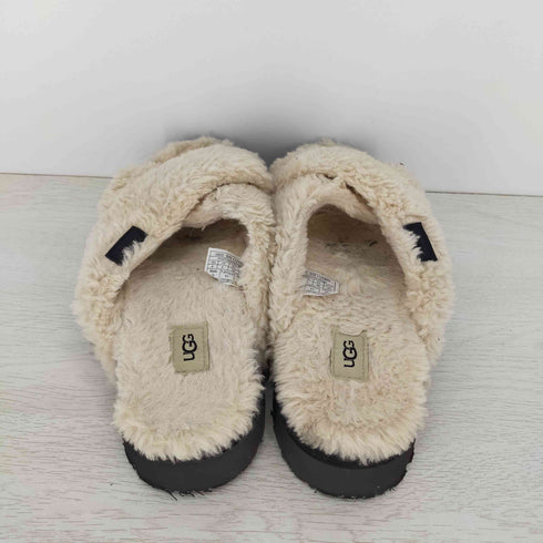 アグ UGG FUZZ SUGAR CROSS ボアサンダル レディース 25cm