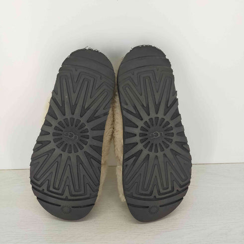 アグ UGG FUZZ SUGAR CROSS ボアサンダル レディース 25cm
