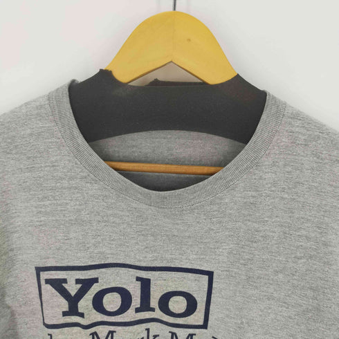 マークマクネイリーフォアヘザーグレイウォール Mark Mcnairy for Heather Grey Wall ロゴプリントS/S TEE メンズ