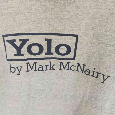 マークマクネイリーフォアヘザーグレイウォール Mark Mcnairy for Heather Grey Wall ロゴプリントS/S TEE メンズ