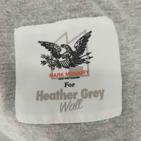 マークマクネイリーフォアヘザーグレイウォール Mark Mcnairy for Heather Grey Wall ロゴプリントS/S TEE メンズ
