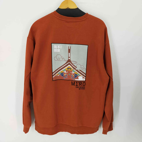 361 APPAREL PRODUCTS 両面プリントオーバーサイズスウェットプルオーバー メンズ JPN:XL