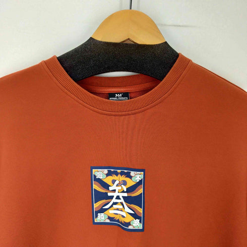 361 APPAREL PRODUCTS 両面プリントオーバーサイズスウェットプルオーバー メンズ JPN:XL