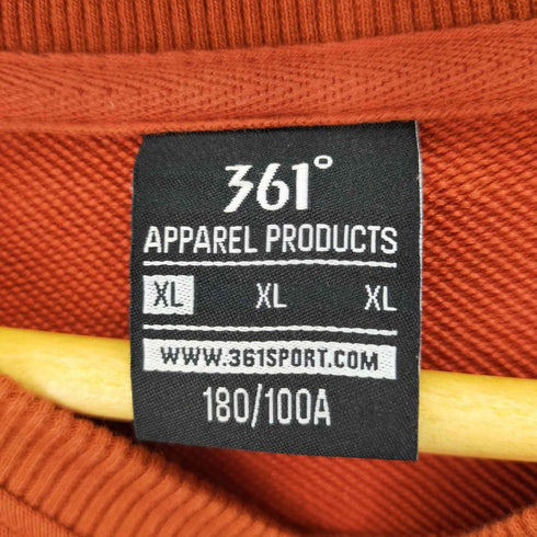 361 APPAREL PRODUCTS 両面プリントオーバーサイズスウェットプルオーバー メンズ JPN:XL
