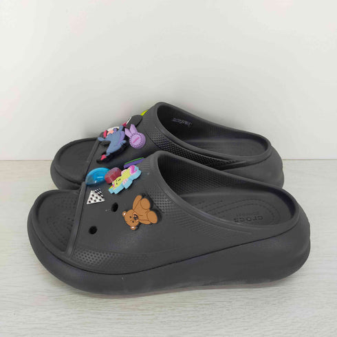 クロックス crocs classic crush slide クラシック クラッシュ スライド 厚底サンダル レディース M6 W8