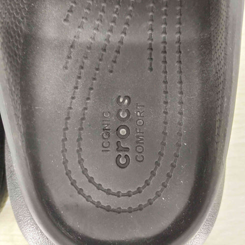 クロックス crocs classic crush slide クラシック クラッシュ スライド 厚底サンダル レディース M6 W8