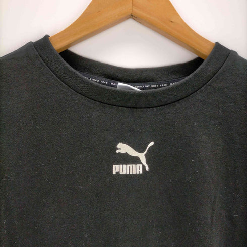 プーマ PUMA 切替ロゴTシャツ レディース JPN:M