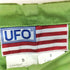 UFO 00s Y2K バギーナイロンショーツ 裾ドローコード カモフラパイピング レディース S