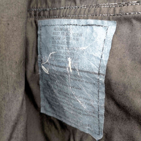 ユーエスアーミー US ARMY 90S Snow Camo Over Pants 後染め メンズ MEDIUM-SHORT
