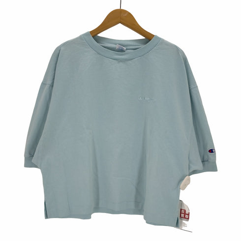 チャンピオン Champion ワンポイント刺繍クロップドT レディース FREE