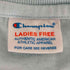 チャンピオン Champion ワンポイント刺繍クロップドT レディース FREE