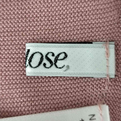 ソークローズ so close シルク混Vニット レディース JPN:M