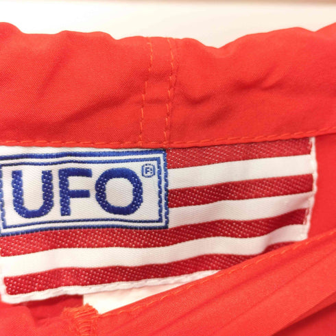 UFO 00s Y2K バギーナイロンショーツ 裾ドローコード レディース XS