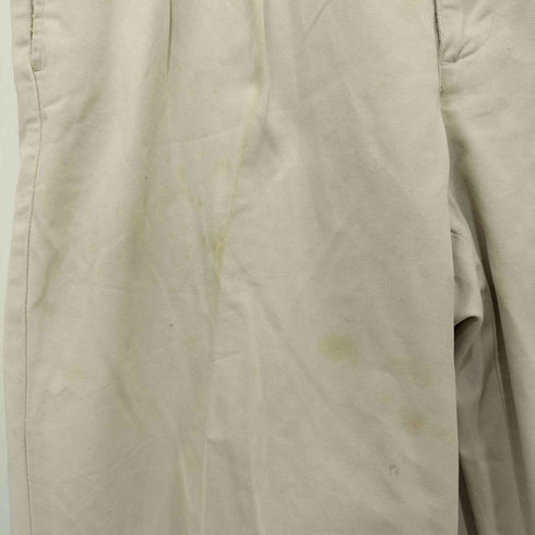 ポロラルフローレン POLO RALPH LAUREN USA製 2タックワイドチノパンツ メンズ 36×32