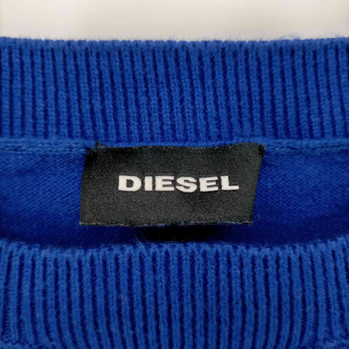 ディーゼル DIESEL Vガゼットコットンニット メンズ JPN:L
