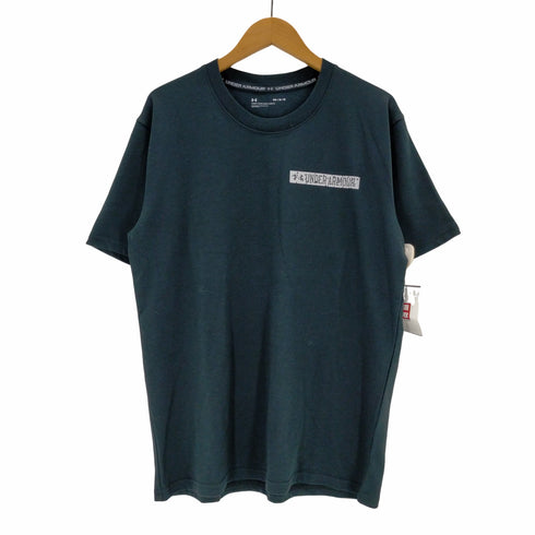アンダーアーマー UNDER ARMOUR フロントワンポイントバックプリントT メンズ import:M