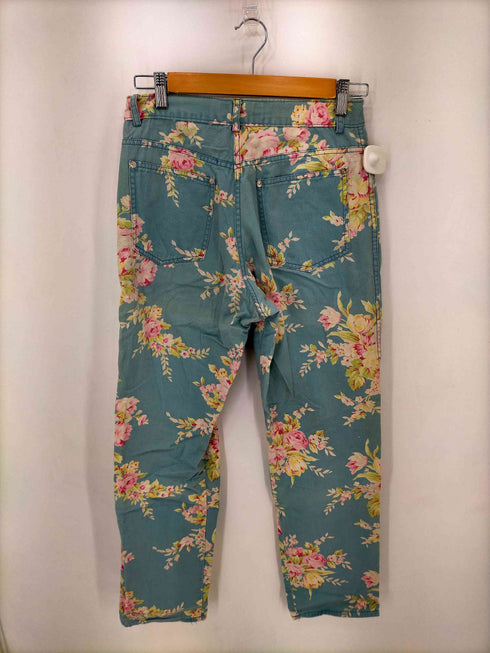 ラルフローレン RALPH LAUREN 花柄コットンストレートパンツ レディース 10