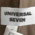 ユニヴァーサルティシュ UNIVERSAL SEVEN リネンウェストギャザーシャツドレス レディース FREE
