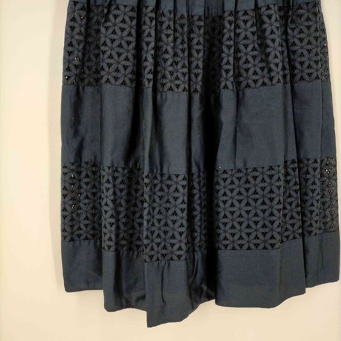 ダニエルエシュテル DANIEL HECHTER フラワーレースワンピース レディース 38