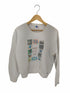 ラッセルアスレチック RUSSELL ATHLETIC 90S MADE IN MEXICO フロントプリントVガゼットクルーネックスウェット レディース import:L