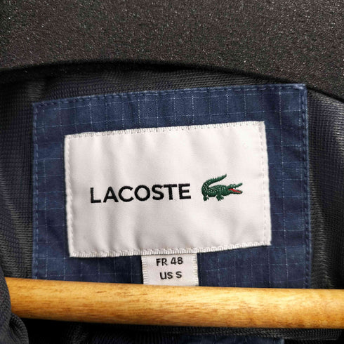 ラコステ LACOSTE リップストップ インディゴ ジップアップブルゾン メンズ US S