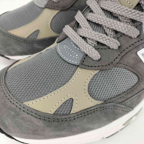 ニューバランス NEW BALANCE M991UKF Flimby Catalogue Pack Grey/White メンズ 9 1/2