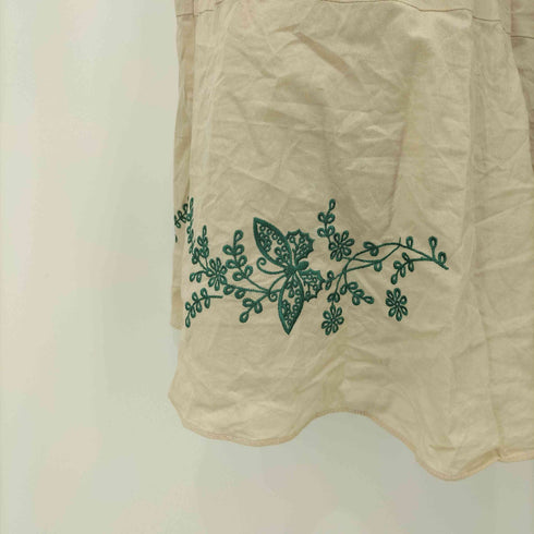 ローラアシュレイ LAURA ASHLEY リーフ刺繍スカート レディース 13