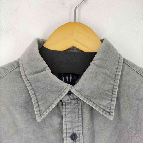 ギャップ Gap 00s old フラップポケット L/Sシャツ メンズ JPN:M