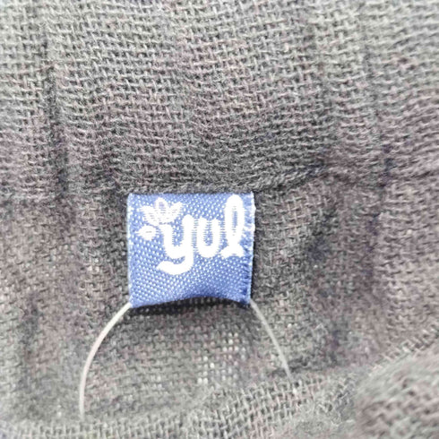 ユル yul 21SS エスニック柄アシンメトリーサルエルパンツ レディース