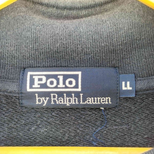ポロバイラルフローレン Polo by RALPH LAUREN ポニー刺繍 ハーフジップスウェット メンズ LL