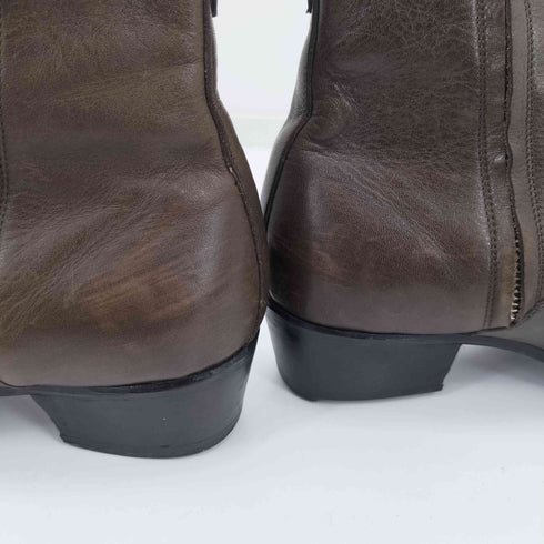 ユナイテッドアローズ UNITED ARROWS 別注 WHITE LABEL サイドジップヒールブーツ メンズ 40