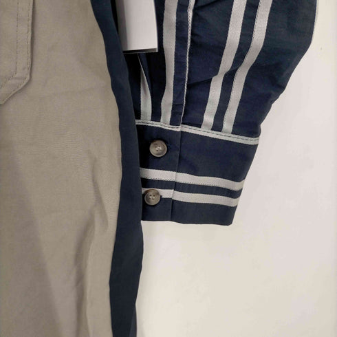 KUSO パネル切替シャツワンピース レディース import:M