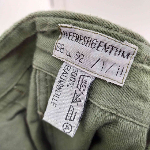 フルギ heereseigentum HEERESEIGENTUM 90s 1992年製 オーストリア軍 ファティーグカーゴパンツ メンズ