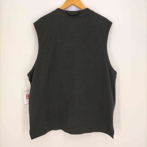 ムジラボ MUJI labo 太番手 天竺編みベスト メンズ L-XL