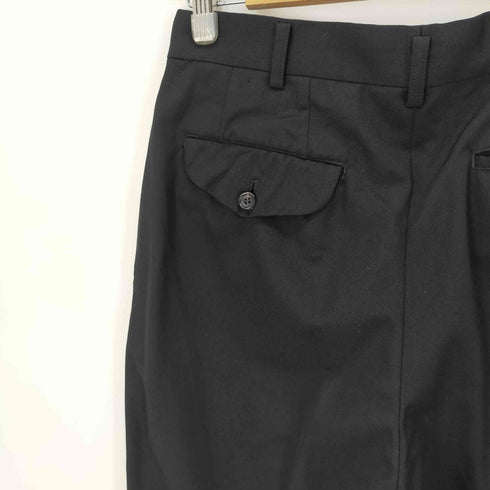コムデギャルソンオムプリュス COMME des GARCONS HOMME PLUS AD1992 2タックウールパンツ YZIPジップ メンズ JPN:S