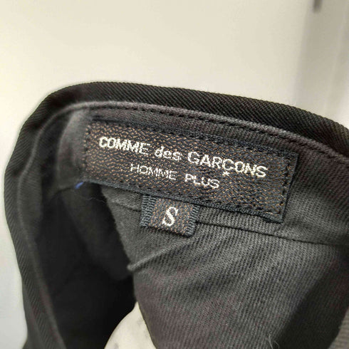 コムデギャルソンオムプリュス COMME des GARCONS HOMME PLUS AD1992 2タックウールパンツ YZIPジップ メンズ JPN:S