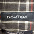 ノーティカ NAUTICA 90s 香港製 ポケットワンポイントロゴ刺繍チェックシャツ メンズ import:XL